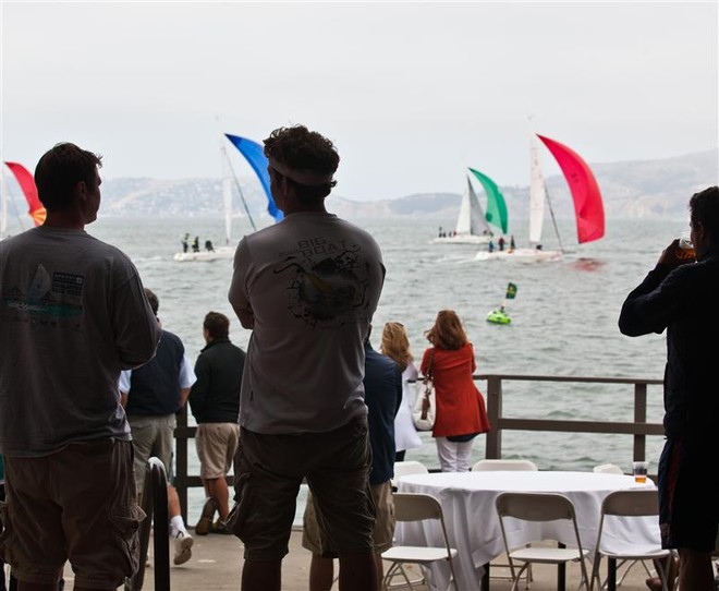 Ambiance at St Francis Yacht Club - Rolex Big Boat Series 2011 ©  Rolex/Daniel Forster http://www.regattanews.com